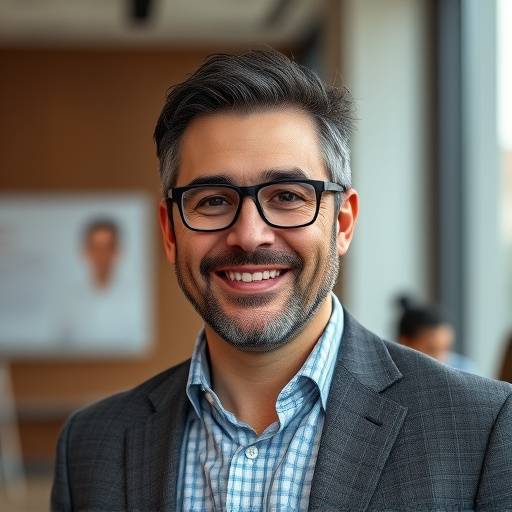 Foto de Roberto Oliveira, professor de orat√≥ria